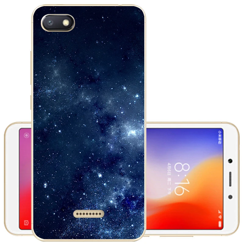 22 Чехол для Xiaomi Redmi 6A, чехол для Redmi 7A, Мягкая силиконовая задняя крышка для Redmi 8A, чехол из ТПУ для Xiaomi Redmi 6A 6 A A6 6 Pro, чехол для телефона s - Цвет: 22
