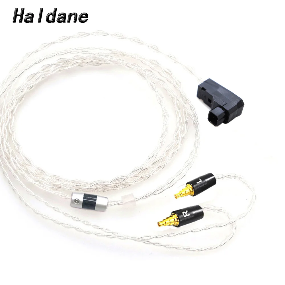 Посеребренные наушники halданные HIFI RSA/ALO Balance 7N OCC сменный кабель для наушников IE40