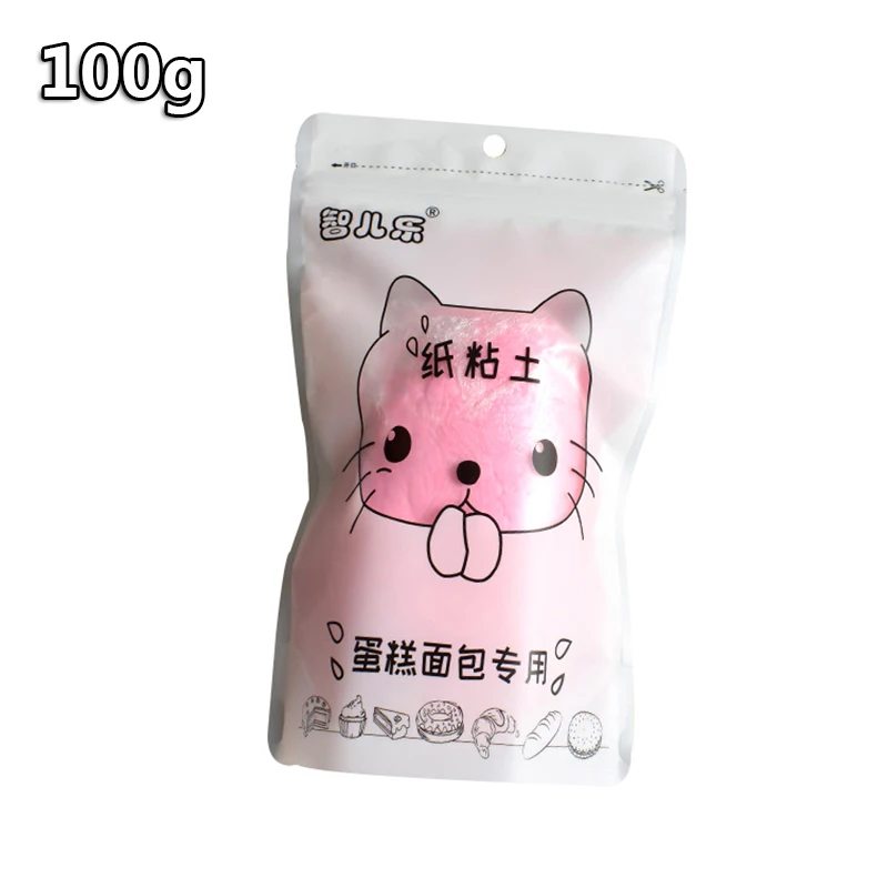 100g clay 6 Горячая глина "сделай сам" игровой набор инструментов для теста для лепки аксессуары пластик ine моделирование формы комплект глины слизь пластиковый набор резаков формы игрушки для детей - Цвет: 100g clay 6