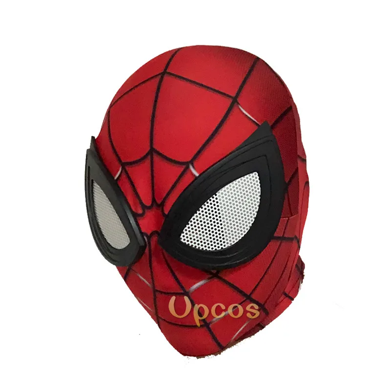 only mask Новые мстители «Железный человек», «Человек-паук» костюм 3D печать лайкры "Человек-паук" Косплэй супергерой zentai Боди Комбинезоны для женщин - Цвет: only mask