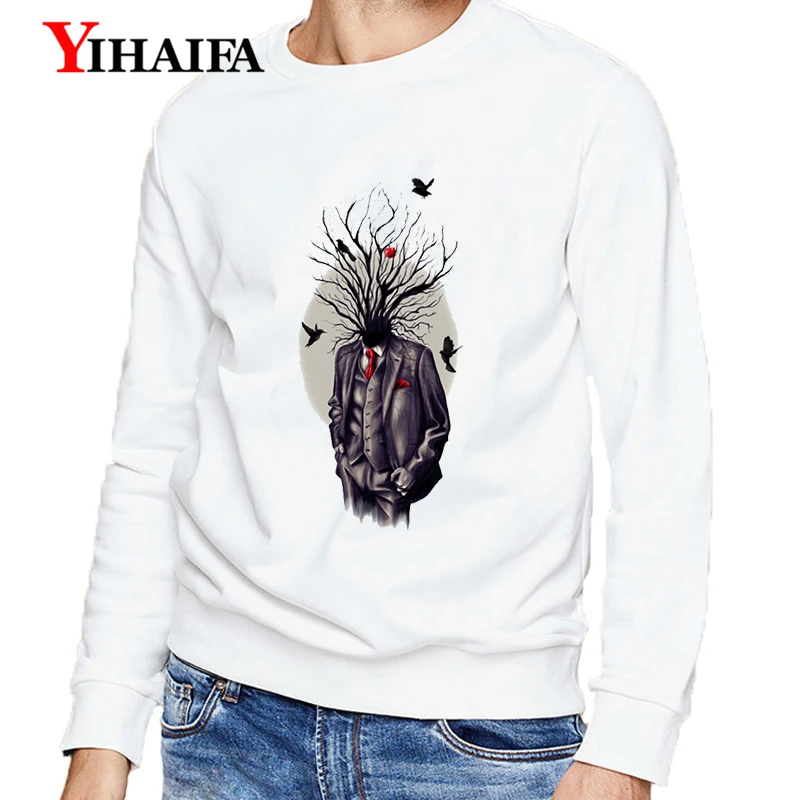 

New Man 3D Print Creative Graphics Pullover Suede Hoodie Mens O-neck Streetwear Sport Sweat Hoodies Sweatshirt Coat