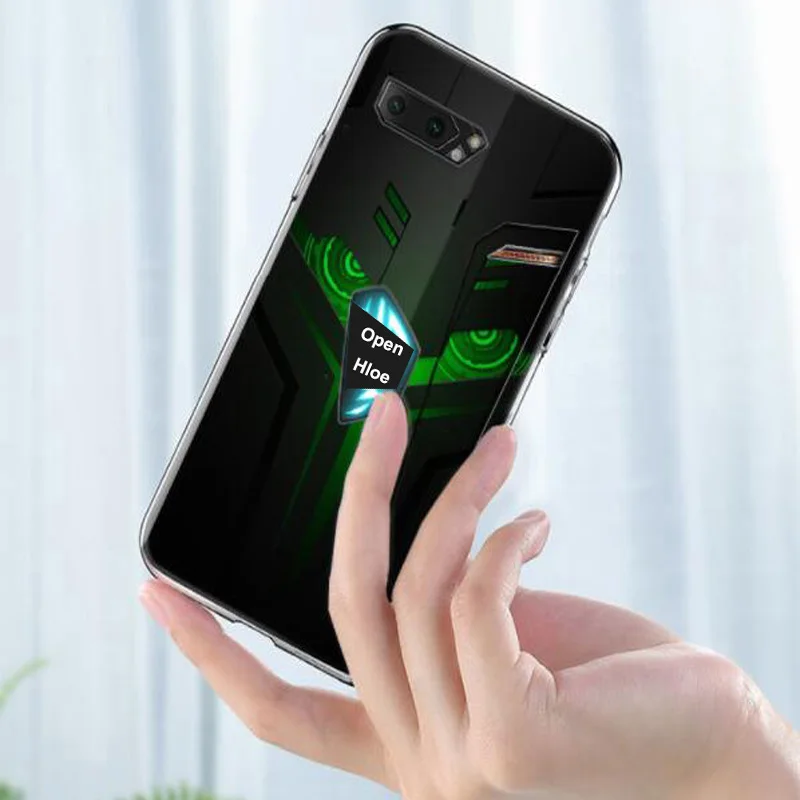 Для ASUS ROG Phone II чехол ROG2 горячий мультяшный игровой Узор Матовый Мягкий силиконовый чехол для телефона Чехлы для ASUS ROG Gaming Phone 2
