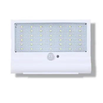 

500LM 48LED Motion Solar Light PIR Sensor Lamp Outdoor Battery Remote Control Rotate Bracket Solar Street Wall Light ABS + PC