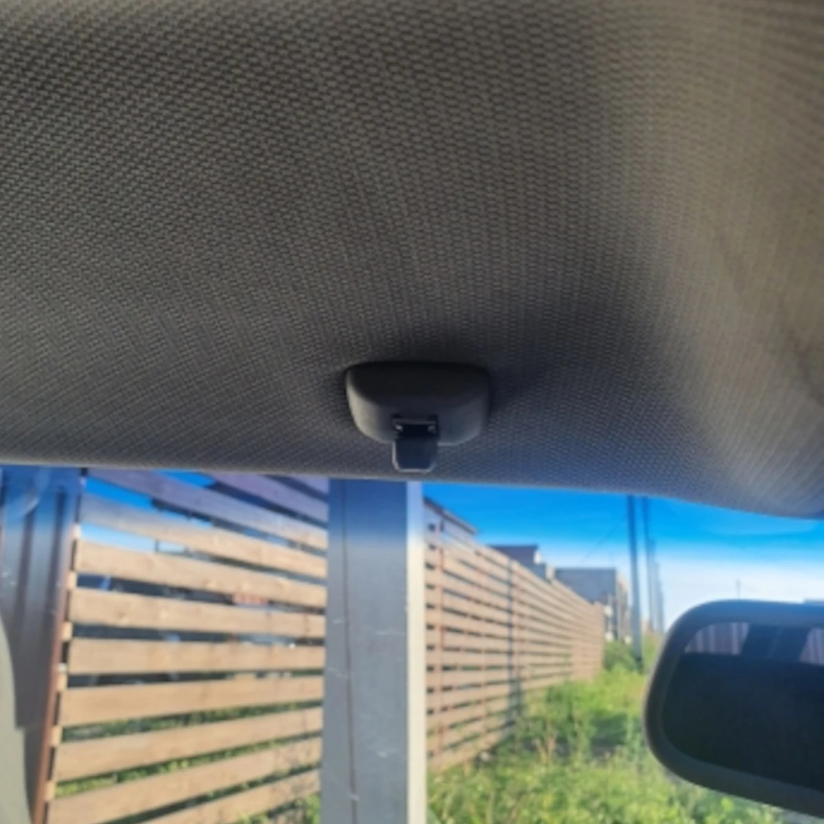 Gancio Parasole Per Audi A1 A3 A4 A5 Q3 Q3 - Ricambio Plastica Grigio - Foto 13