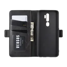  Case For OPPO A9 2020 Leather Wallet Flip Cover Vintage Magnet Phone Case For OPPO A5 2020 Coque 