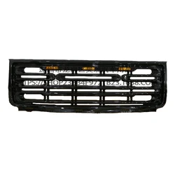 Calandre supérieure brillante noire, ABS de haute qualité adapté à GMC Sierra 1500 2007 2008 2009 2010 2011 2013 