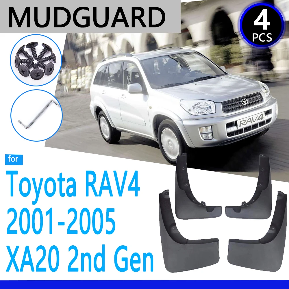 Брызговики для Toyota RAV4 RAV 4 XA20 2001 ~ 2005 2002 2003 2004 автомобильные аксессуары брызговик