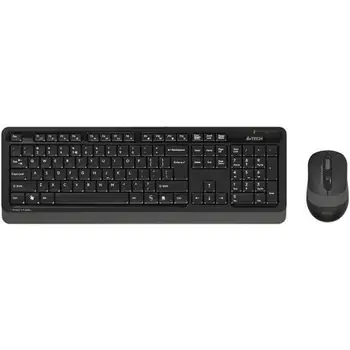 

Keyboard + Mouse A4 fstyler fg1010 keyboard: black/gray mouse: black/gray USB Wireless Multimedia