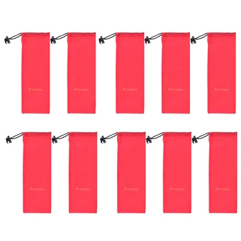

10 Pack Oxford Cloth Storage Bag For Camping Tent Pegs Nails Stakes Hammer