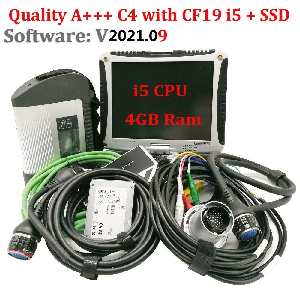 MB STAR C4 car Diagnosis V2021.09 On Line update version SSD in Laptop CF19 i5 scanner Multiplexer diangostic tool c4 | Автомобили и