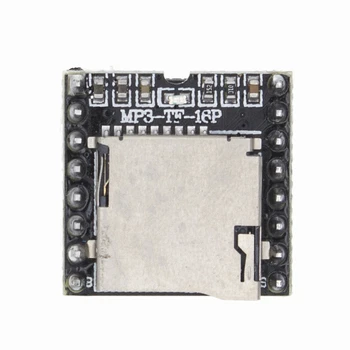 

50pcs Mini MP3 Player Module TF Card U Disk Mini MP3 Player Audio Voice Module Board
