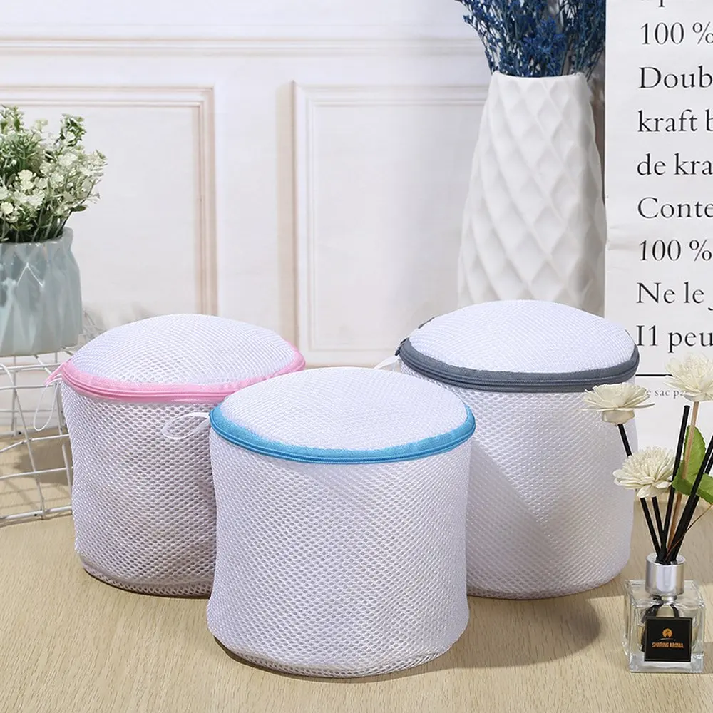 3 pcs 2 шт, моющаяся Домашняя одежда, органайзер для нижнего белья, сумка для стирки, для использования, сетка для бюстгальтера, мешок для стирки, мешок на молнии для грязного белья - Цвет: 3 pcs
