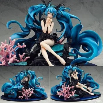 

New Hot Game VOCALOID Hatsune Miku Deep Sea Girl Ver. 1/8 Scale Painted PVC Anime Action Figure Model Collection Toys Brinquedos