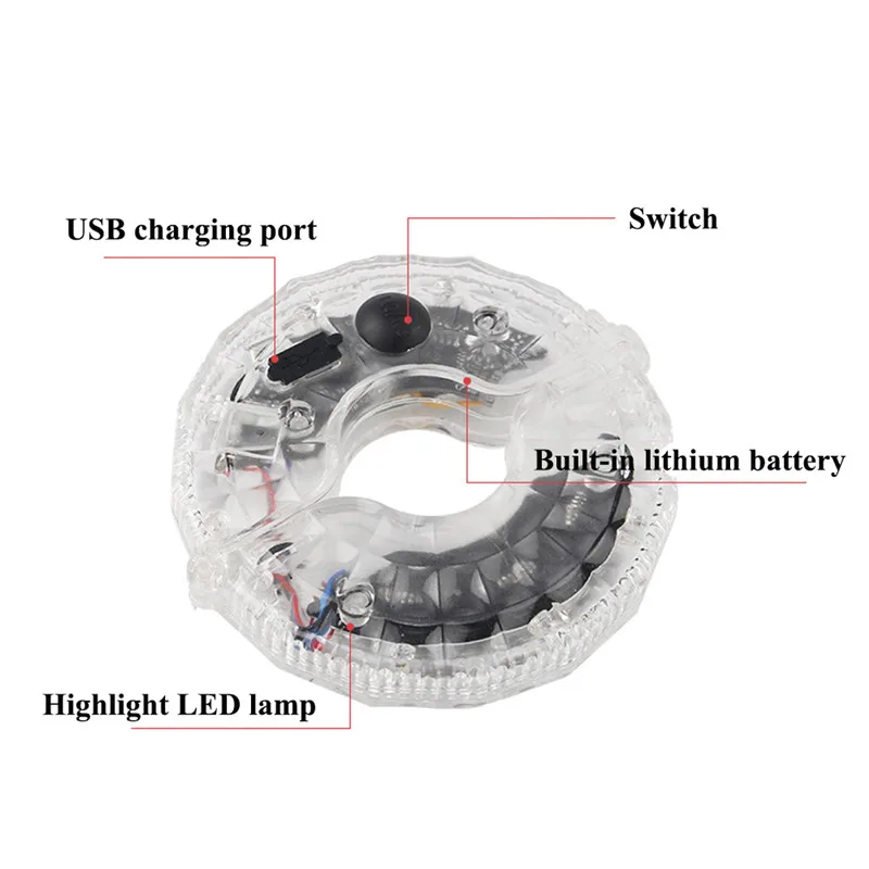 Перезаряжаемая подсветка для велосипедного колеса светодиодный ребенок детская лампа велосипедная велосипед забавные велосипедные подарки