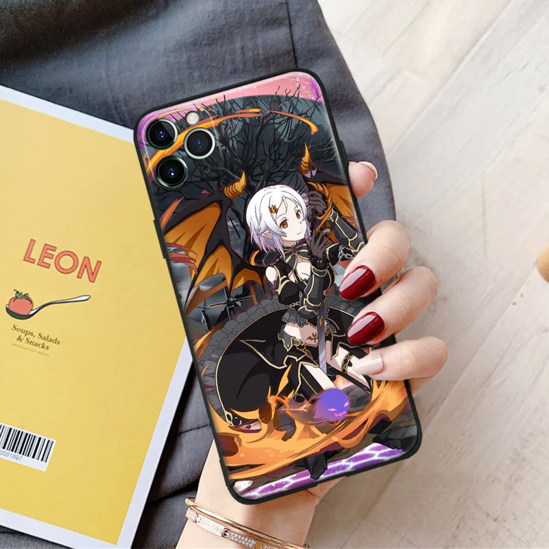 Lisbeth Shinozaki Rika Sword Art Online для iPhone se 6 6s 7 8 plus x xr xs 11 12 mini pro max мягкий силиконовый чехол