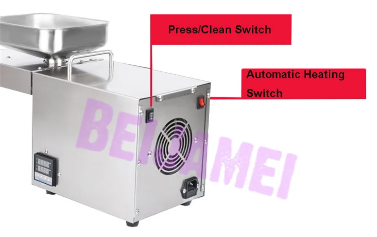 BEIJAMEI машина для холодного отжима масла, Электрический пресс для арахиса, кунжутное масло, 110 В, 220 В, соковыжималка для масла, распродажа
