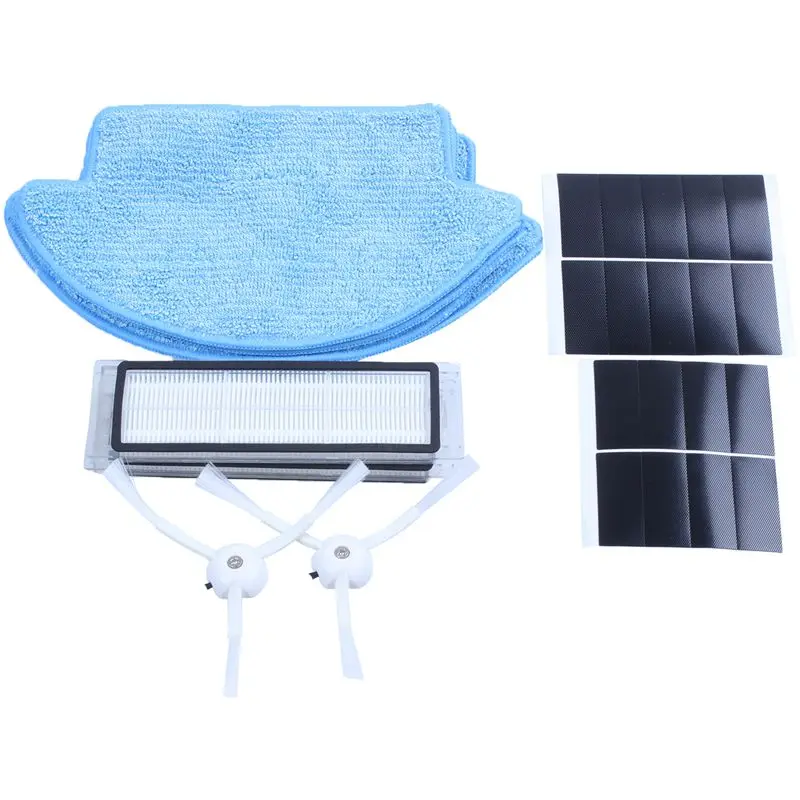 

For XIAOMI Mi Robot Vacuum Cleaner Part Kit mijia Side Brush HEPA Filter Main Brush Cleaning Tool Mop Cloths