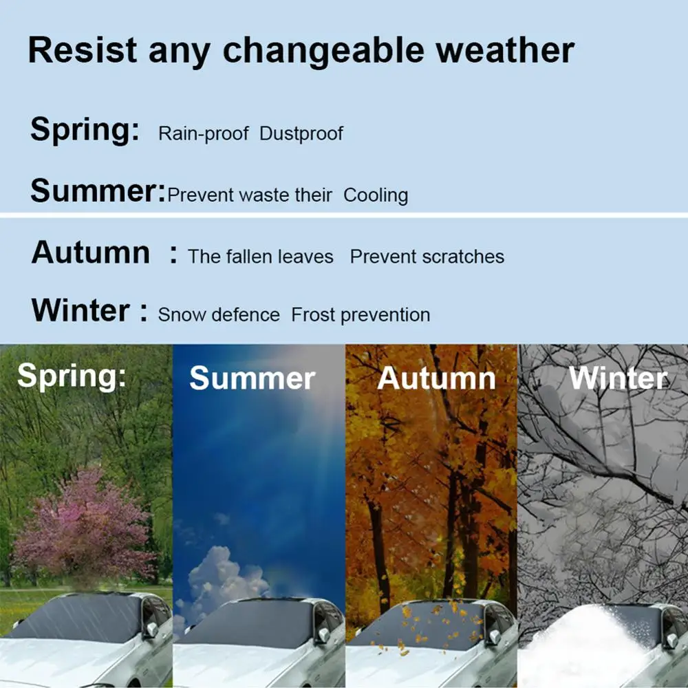 210-125cm-Automobile-Magnetic-Sunshade-Cover-Car-Windshield-Snow-Sun-Shade-Waterproof-Protector-Cover-Car-Front (3)