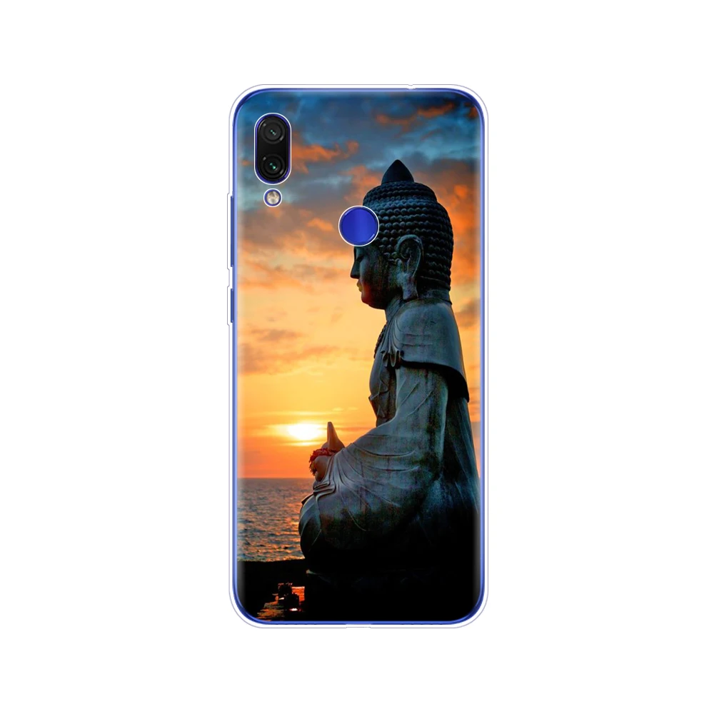 Чехол для Xiaomi Redmi Note 7 pro, силиконовый мягкий чехол из ТПУ для Xiaomi Redmi Note 7 copas, 6,3 дюймов, защитный чехол 360 - Цвет: 34513