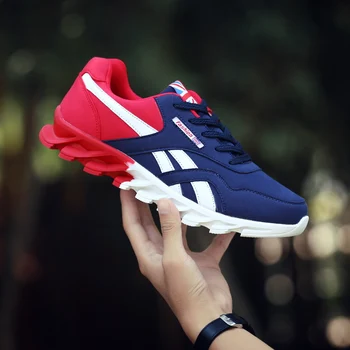 

Running Shoes man for adults 2019 New Student tide shoes summer Men's Trainers Comfortable lace-up Sneakers Gym Sport Shoes