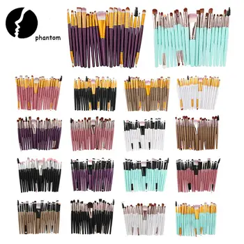

Drop Shipping 20Pcs Makeup Brushes Set Eye Shadow Foundation Powder Eyeliner Eyelash Lip Make Up Brush Cosmetic Beauty Tool Kit