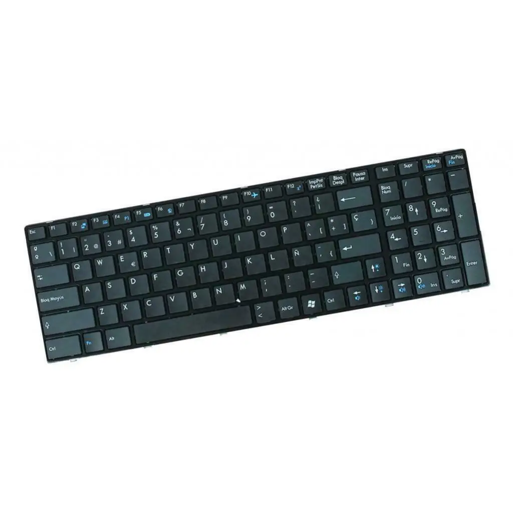 Клавиатура для MSI GE60 0NC/GE60 0ND черная испанская раскладка SP