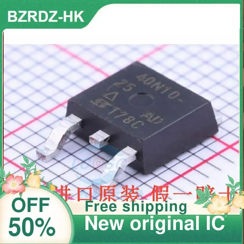 

2-10PCS/lot SUD40N10-25-E3 TO-252 40A 100V MOSNew original IC