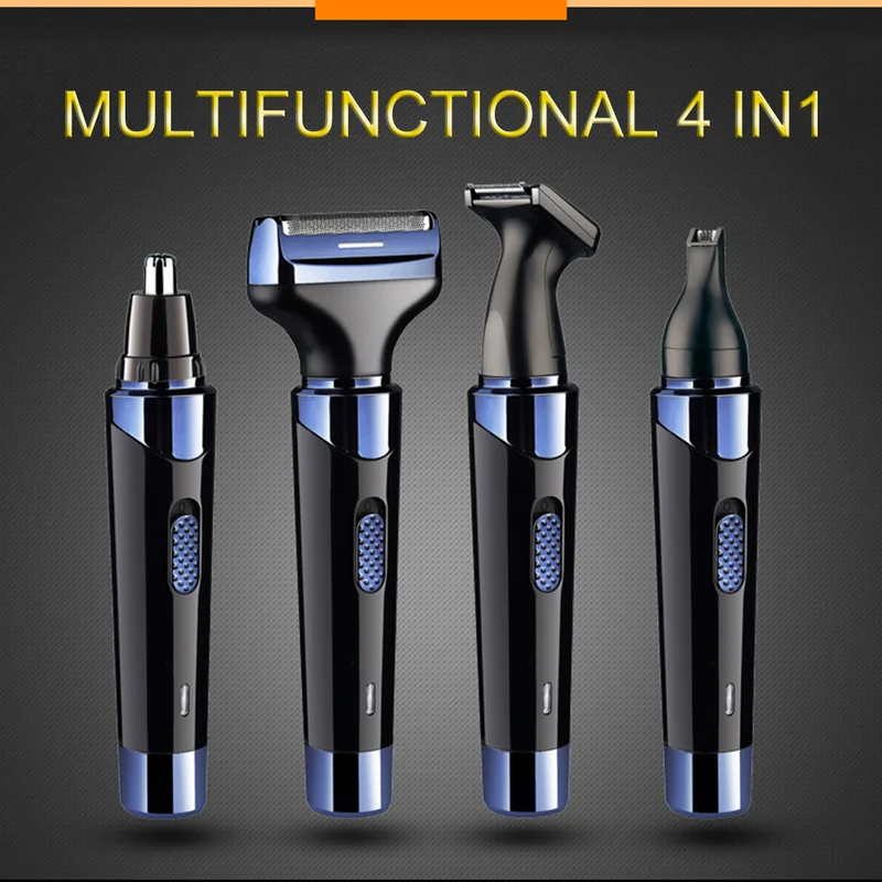 New Mens Electric Shaver Rechargeable Electric Shaver Shaving Razor Machine Beard Trimmer Washable Wet Dry Waterproof 2