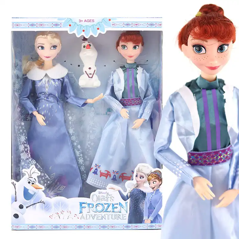 vestir muñecas de frozen