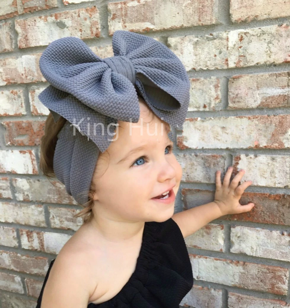 Baby Headwrap Turban Baby Headband Baby Girl Headbands Big Bow Knot Bandeau Bebe Fille Baby Hair Accessories Diademas Para Bebe Hair Accessories Aliexpress