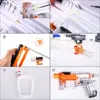 Worker Modified Steel Spring for Nerf N-Strike Elite Retaliator 25N 7KG 9KG 12KG Children Toy Gun Accessories Easy Installation 4