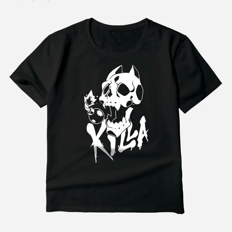

Anime JOJO BIZARRE ADVENTURE KILLER QUEEN T-shirt Short Sleeve TEE Tops Xxxtentacion Billie Eilish