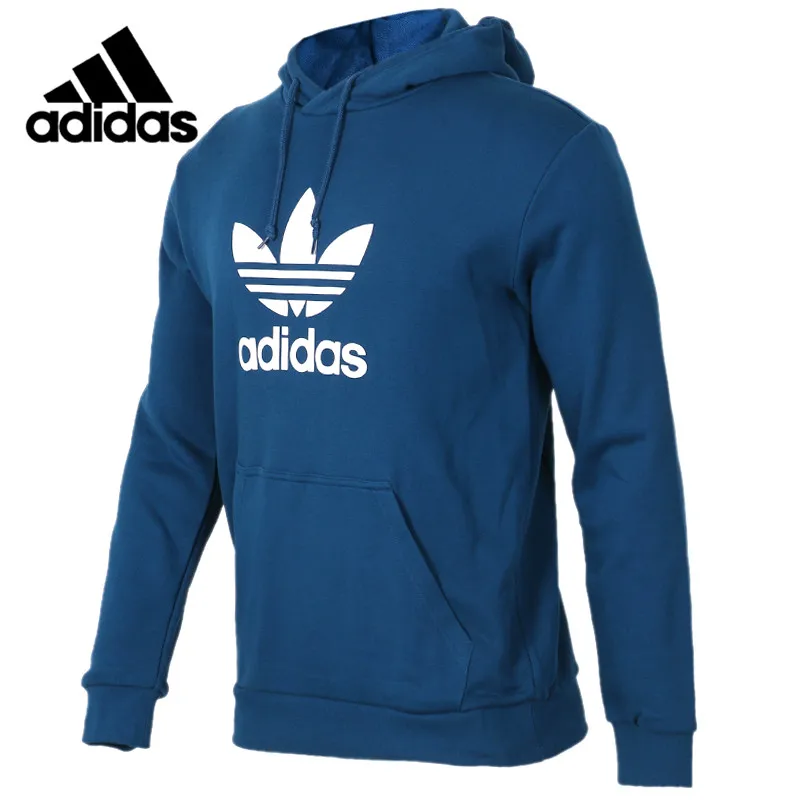 

Original Adidas New Arrival TREFOIL HOODIE Men's Down coat Hiking Down Sportswear DV1504