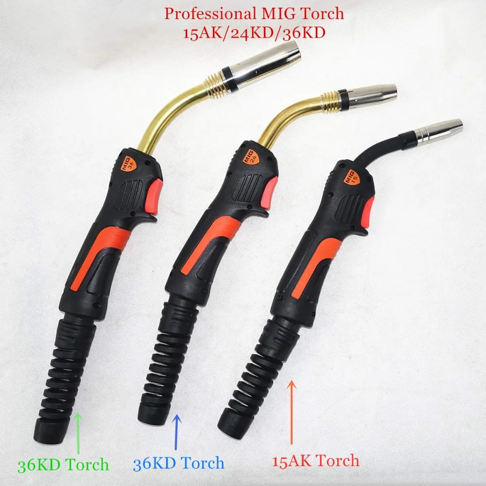 Antorcha profesional MIG de 15AK 24KD 36KD estilo europeo