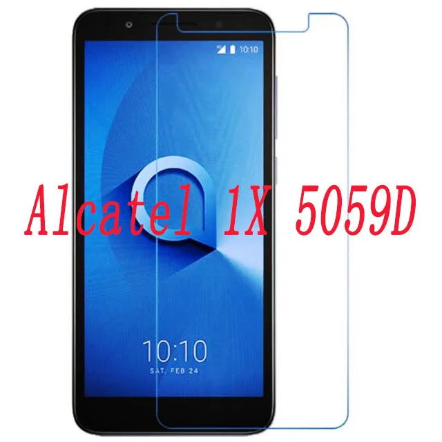 2 шт. закаленное Стекло для Alcatel Работает с любым оператором, 1 1X 1C 1S 5033D Экран защитная плёнка для НУА Вэй для Alcatel1X Alcatel1C 5009D 5059D 5033D