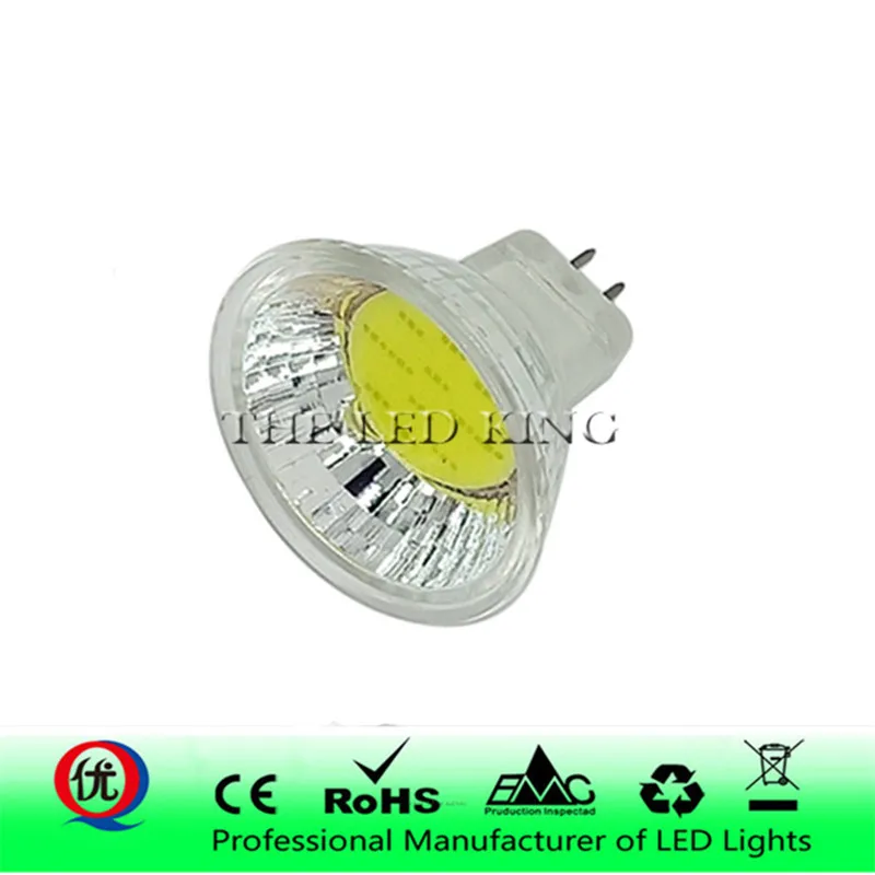 Высококачественные светодиодные точечные светильники GU4 COB 9 Вт 12 15 mr11 5730 В