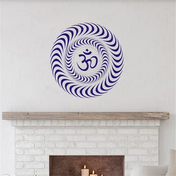 

Om Wall Decal Sacred sound and a spiritual icon in Hindu religion Vinyl Sticker WL1696
