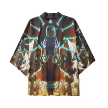 Японское кимоно кардиган мужской юката мужской костюм самурая одежда кимоно куртка мужская Дракон кимоно рубашка юката хаори