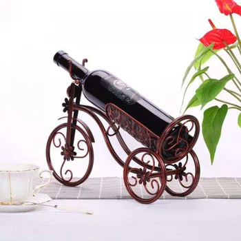 

Metal Wine Bottle Holders or Wall Mounted Wine Racks Dispenser Wine Bar Optical bicycles bar accessories home bars WY