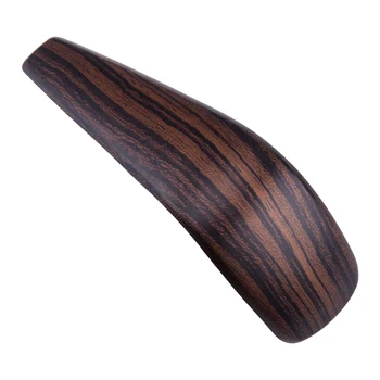 

New Car ABS Pine Wood Grain Gear Shift Knob Head Cover Trim Fit For BMW 3 Series E90 E91 E92 E93