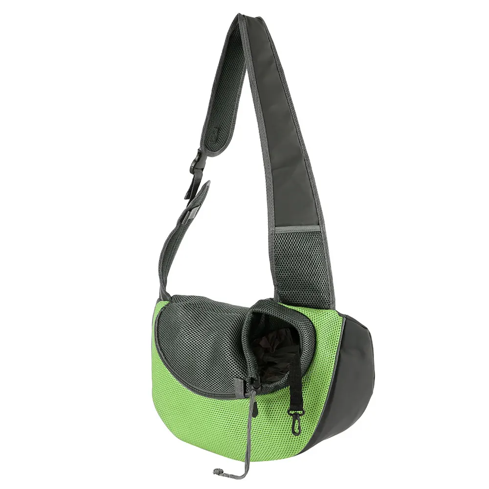 Pet Puppy Carrier Открытый Путешествия собака сумка сетка Оксфорд один комфорт Слинг Сумка