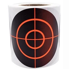 250pcs Shooting Splatter Target Stickers Roll Adhesive Stickers For Archery Bow Hunting Shooting Practice Training