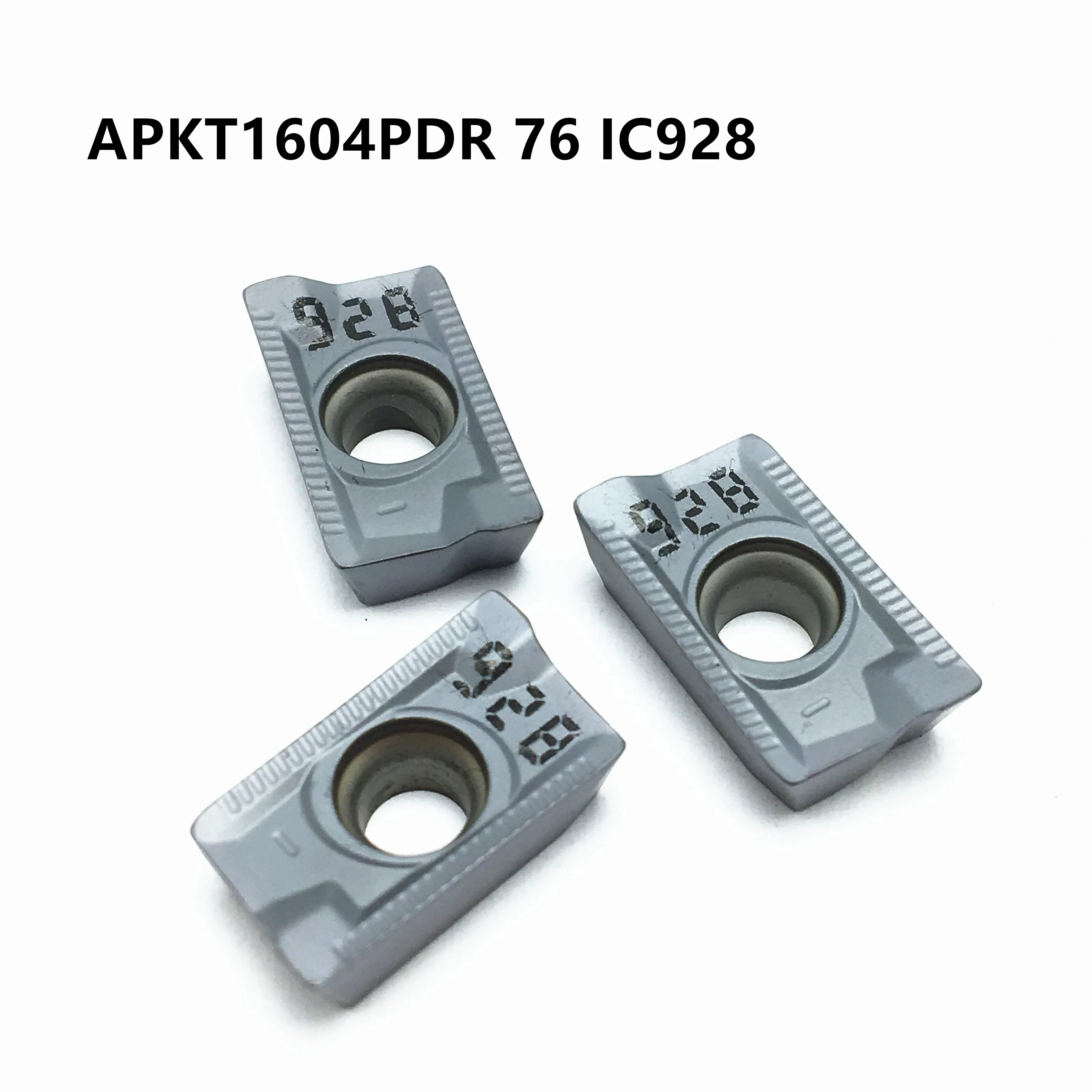 

100Pcs APKT1604 PDER 76 IC928 High Quality External Turning Tool APKT 1604 CNC Carbide Blade Lathe Tool Turning Tool Set