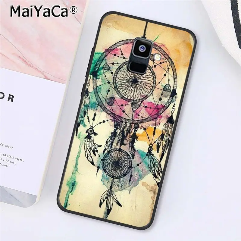 MaiYaCa Ловец снов чехол для телефона для samsung Galaxy A7 A50 A70 A40 A20 A30 A8 A6 A8 плюс A9