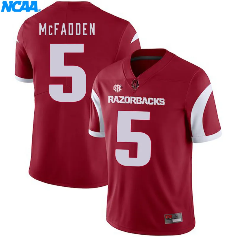 Новое поступление, высокое качество, Darren McFadden#5, Drew Morgan#80, Молодежная Футболка для колледжа, трикотажные изделия, S-XXXL