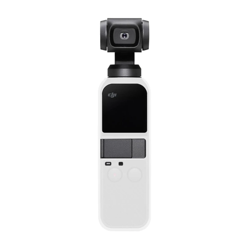 Abkt-силиконовый чехол с ремешком для Dji Osmo Pocket Gimbal стабилизированный ручной мини-камера ручка Gimbal