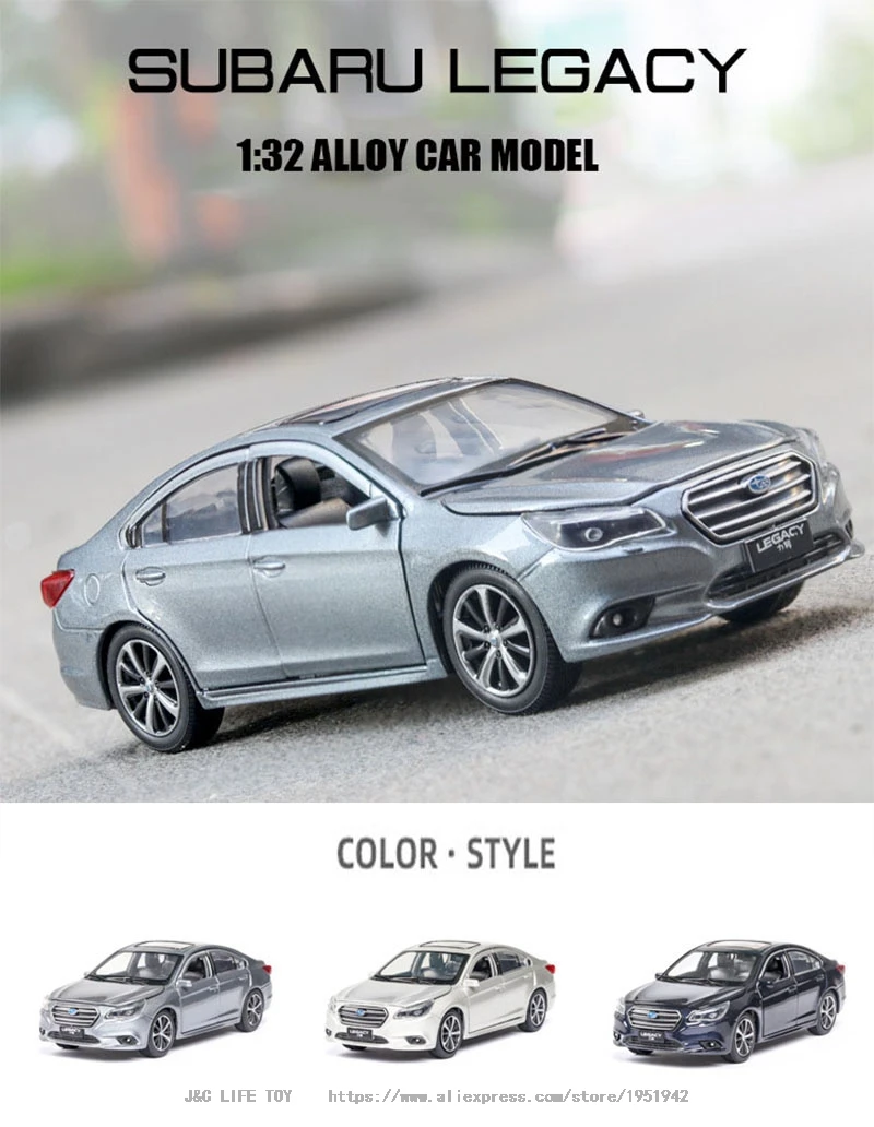 Новинка, 1:32 Subaru Legacy, модель автомобиля из сплава, литые под давлением и игрушечные машинки, игрушечные машинки,, детские игрушки для детей, подарки, игрушки для мальчиков