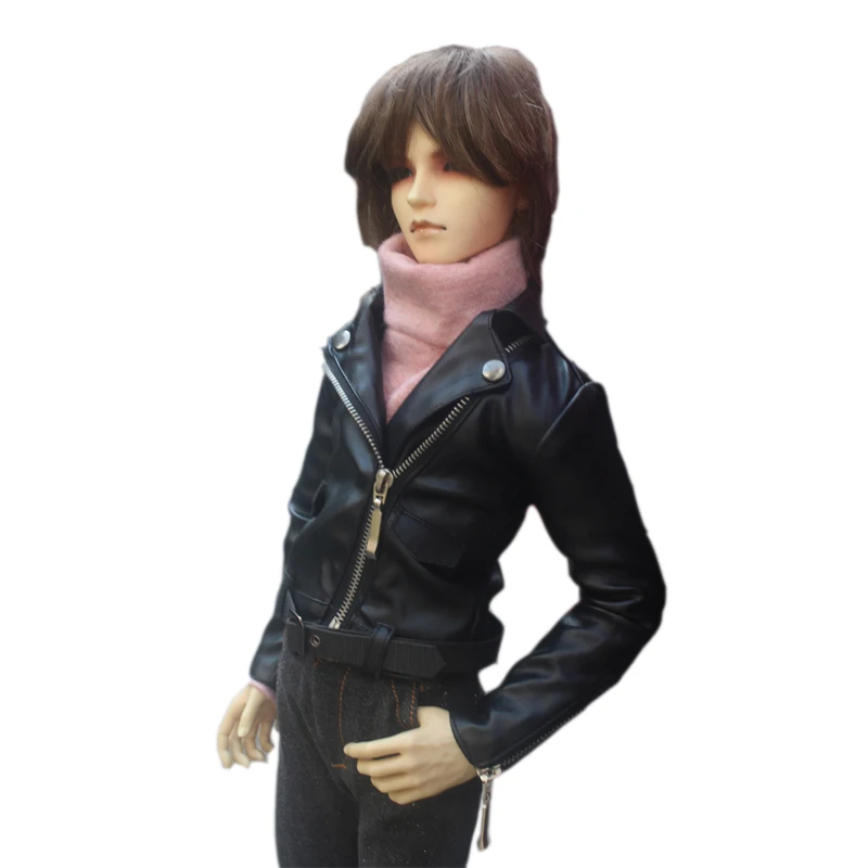 

1/4 1/3 Одежда BJD панк мотоциклетная кожаная куртка пальто для BJD/SD MSD SD13 SSDF ID72 HID мощный дядя куклы аксессуары C0029
