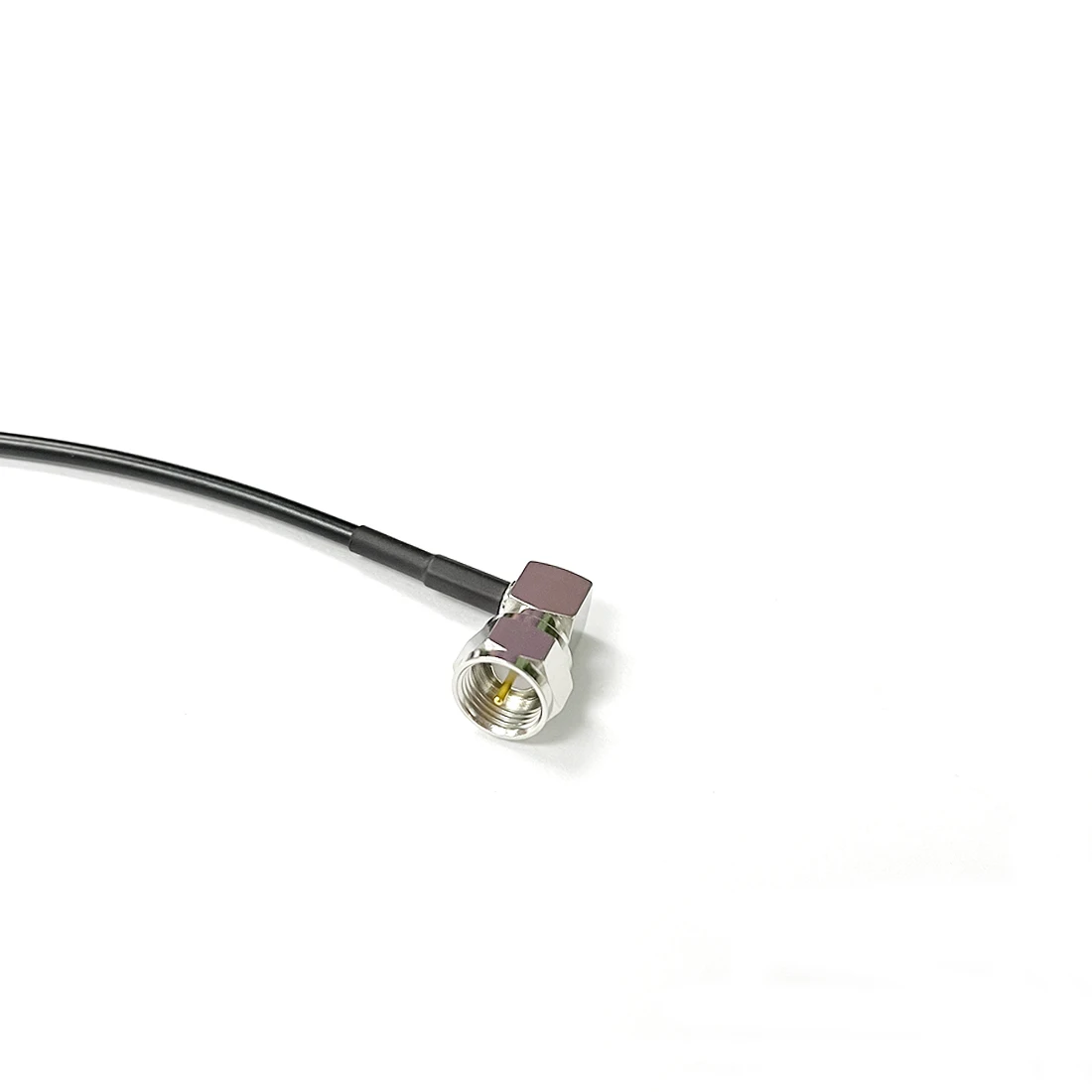 

IEC DVB-T TV Male Plug Female Jack F Type Connector Right Angle Wire Pigtail Cable RG174 20cm Long