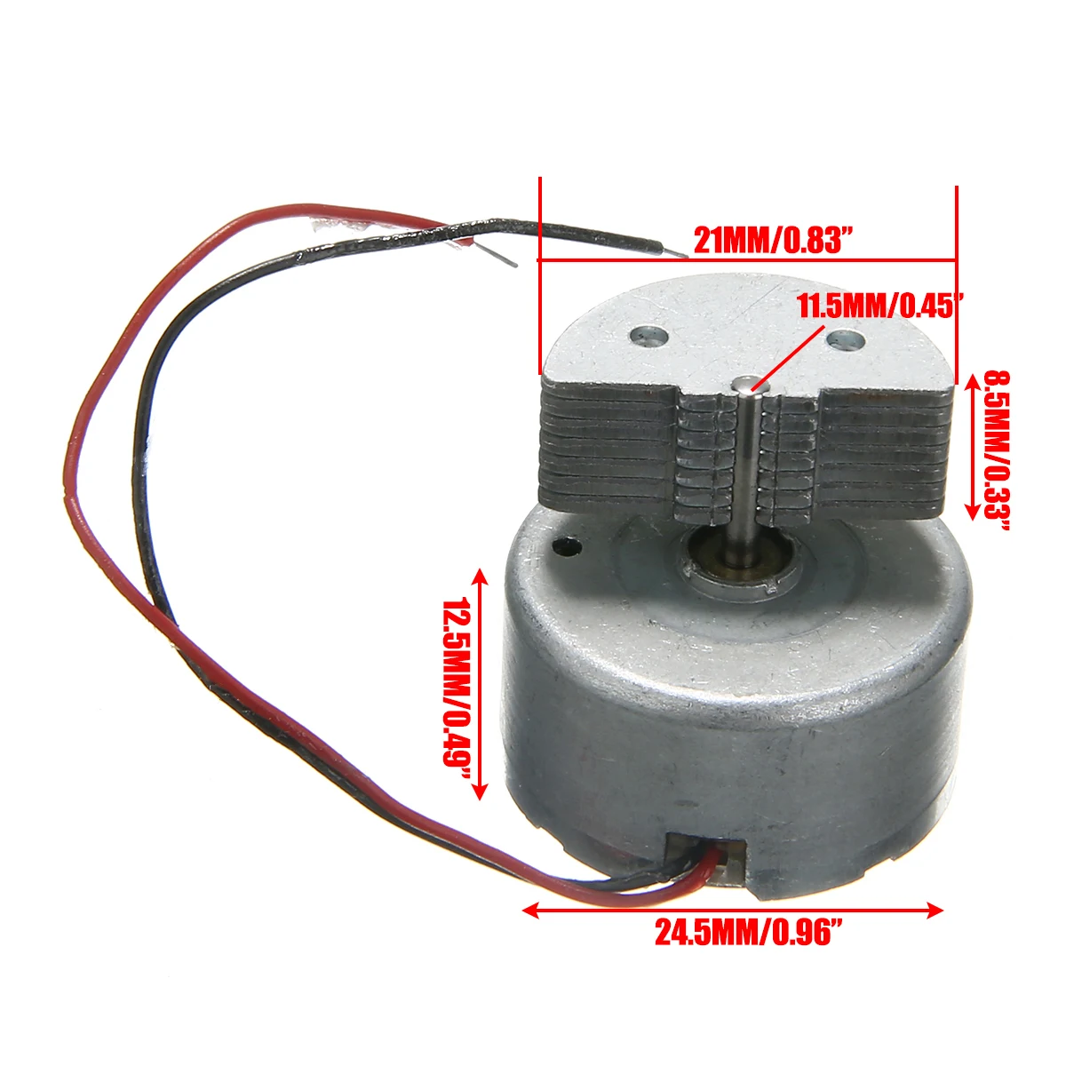 

DC Electric Vibration Mini Motor 1.5V-5V Strong Earthquake Vibration Mute Motor 300 Micro Motor for DIY Massager Toy Model Parts